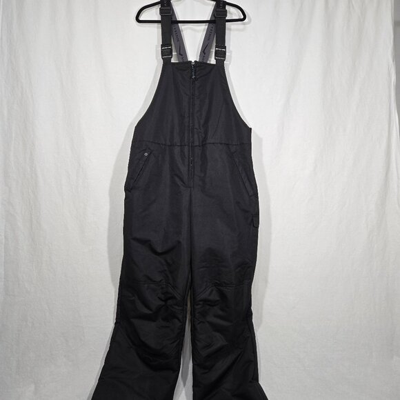 POLAR EDGE Fairy-Dream-Live GORPCORE Black Ski Snow Bib Overall Pants Size XL. - Picture 1 of 17